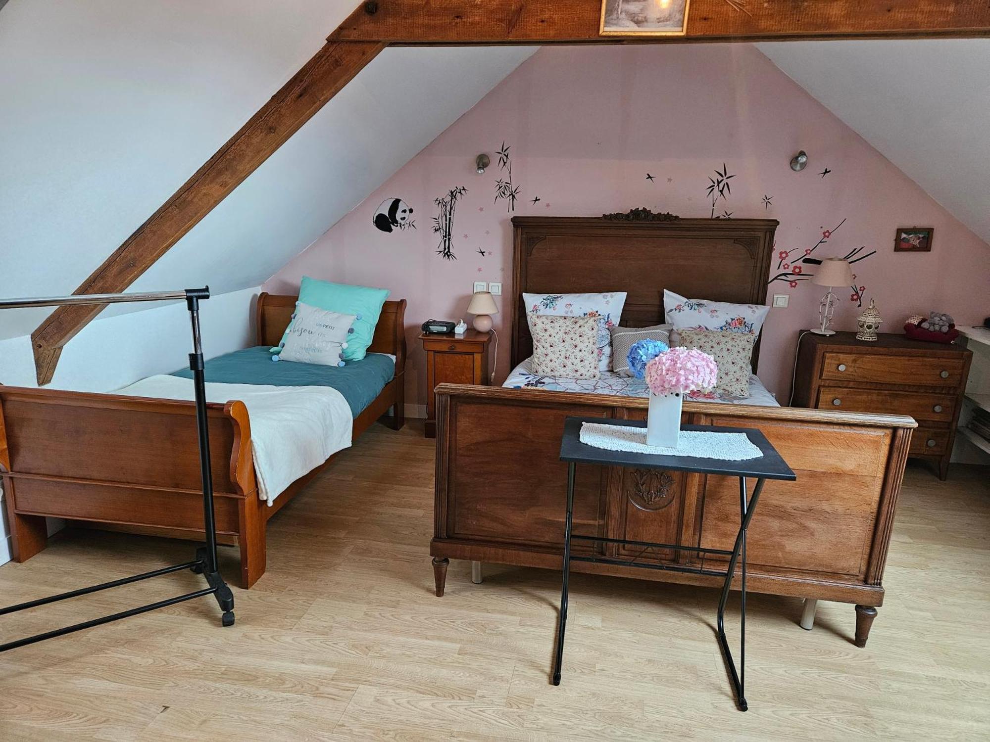 Chambre D'Hote A Cote De La Voie Verte Gourin Esterno foto
